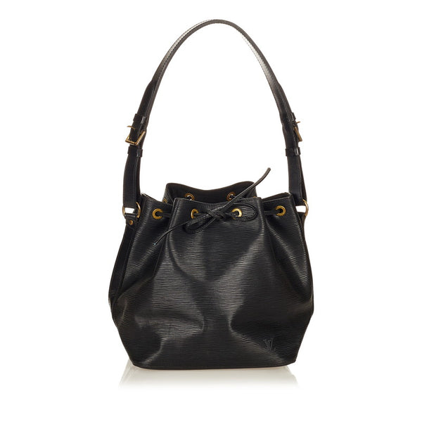 ルイ ヴィトン エピ プチノエ M44102 ブラック レザー ショルダーバッグ レディース LOUIS VUITTON 【中古】