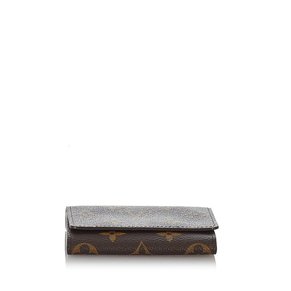 ルイ ヴィトン モノグラム カードケース M62920 ブラウン PVC レディース LOUIS VUITTON 【中古】
