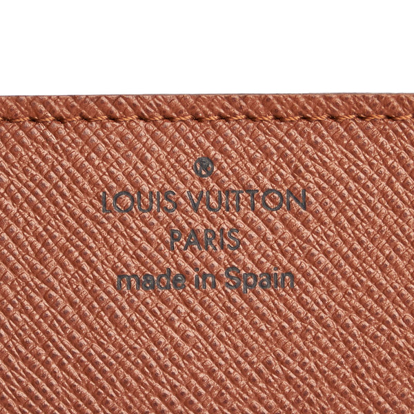 ルイ ヴィトン モノグラム カードケース M62920 ブラウン PVC レディース LOUIS VUITTON 【中古】