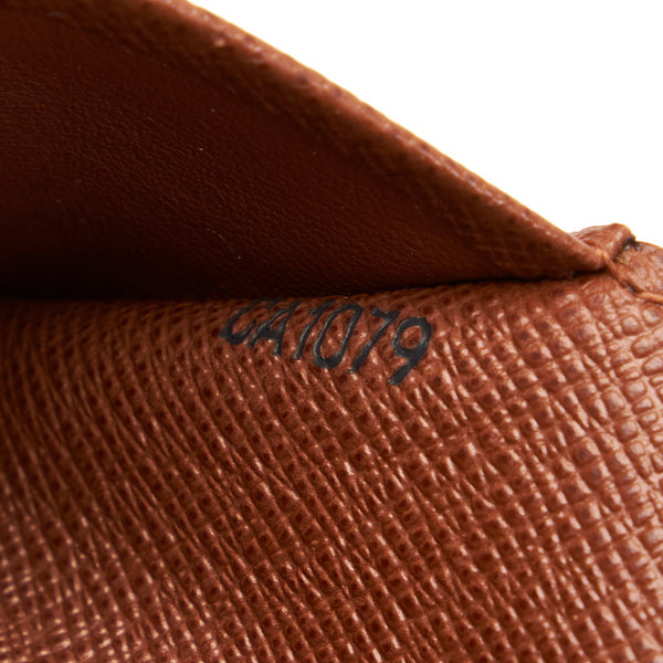 ルイ ヴィトン モノグラム カードケース M62920 ブラウン PVC レディース LOUIS VUITTON 【中古】