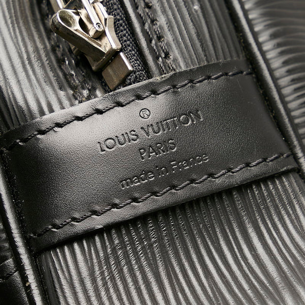 ルイ ヴィトン エピ ポルトドキュマンヴォワヤージュ  M54092 ブラック レザー ハンドバッグ レディース LOUIS VUITTON 【中古】