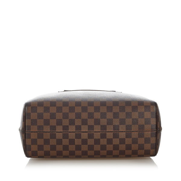 ルイ ヴィトン ダミエ ノリータ N41455 ブラウン PVC レザー ハンドバッグ レディース LOUIS VUITTON 【中古】