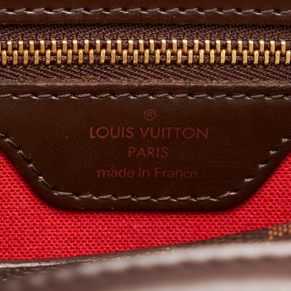 ルイ ヴィトン ダミエ ノリータ N41455 ブラウン PVC レザー ハンドバッグ レディース LOUIS VUITTON 【中古】