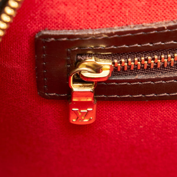 ルイ ヴィトン ダミエ ノリータ N41455 ブラウン PVC レザー ハンドバッグ レディース LOUIS VUITTON 【中古】