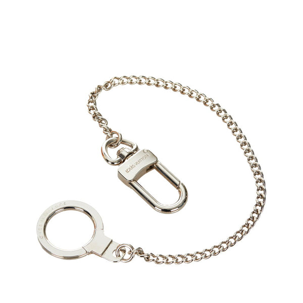 ルイ ヴィトン シェンヌ アノクレ M58035 シルバー メタル ウォレットチェーン メンズ LOUIS VUITTON 【中古】