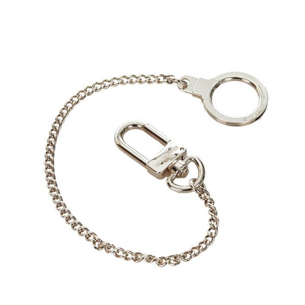 ルイ ヴィトン シェンヌ アノクレ M58035 シルバー メタル ウォレットチェーン メンズ LOUIS VUITTON 【中古】