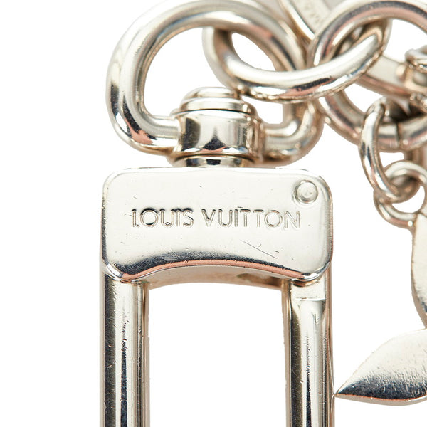 ルイ ヴィトン M67286 シルバー ピンク メタル ポルト クレ LV カプシーヌ チャーム レディース LOUIS VUITTON 【中古】