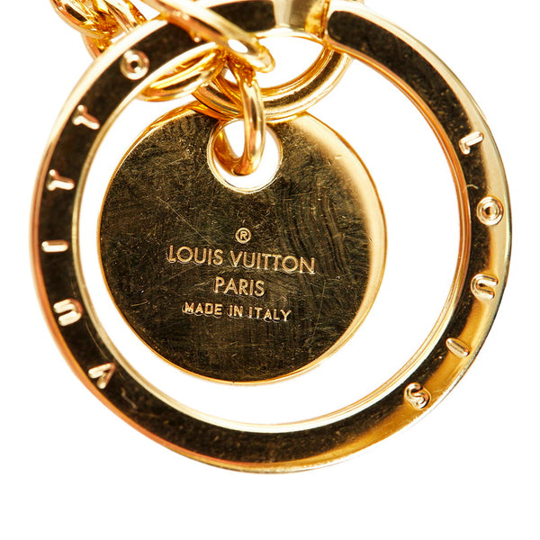 ルイ ヴィトン サークル キーリング ゴールド メッキ レディース LOUIS VUITTON 【中古】
