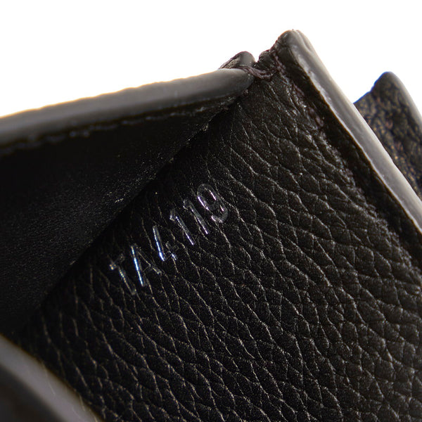 ルイ ヴィトン ポルトフォイユ マイロックミー コンパクト 三つ折り財布 M62947 ブラック カーフ レディース LOUIS VUITTON 【中古】