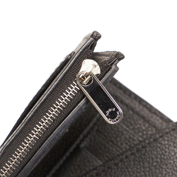 ルイ ヴィトン ポルトフォイユ マイロックミー コンパクト 三つ折り財布 M62947 ブラック カーフ レディース LOUIS VUITTON 【中古】