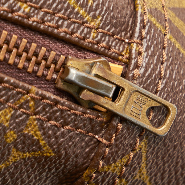 ルイ ヴィトン モノグラム トゥルーストワレット 28 M47522 ブラウン PVC レザー ポーチ レディース LOUIS VUITTON 【中古】