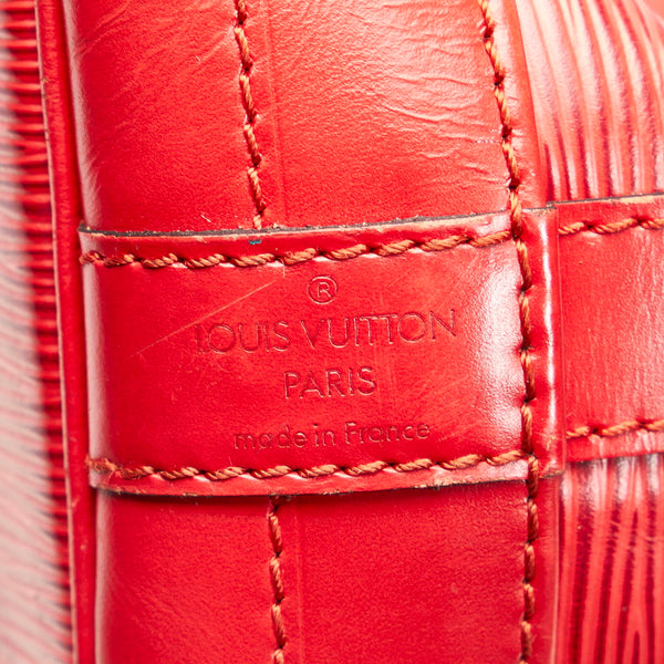 ルイ ヴィトン エピ ノエ ショルダーバッグ M44007 レッド レザー レディース LOUIS VUITTON 【中古】
