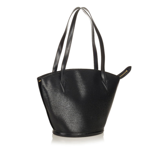ルイ ヴィトン エピ サンジャック M52262 ブラック レザー ショルダーバッグ レディース LOUIS VUITTON 【中古】