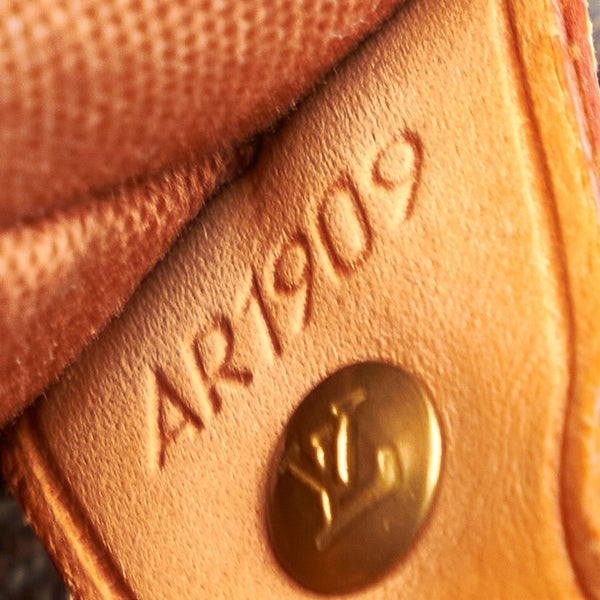 ルイ ヴィトン モノグラム カバ・メゾ M51151 ブラウン PVC レザー 肩掛け ショルダーバッグ レディース LOUIS VUITTON 【中古】