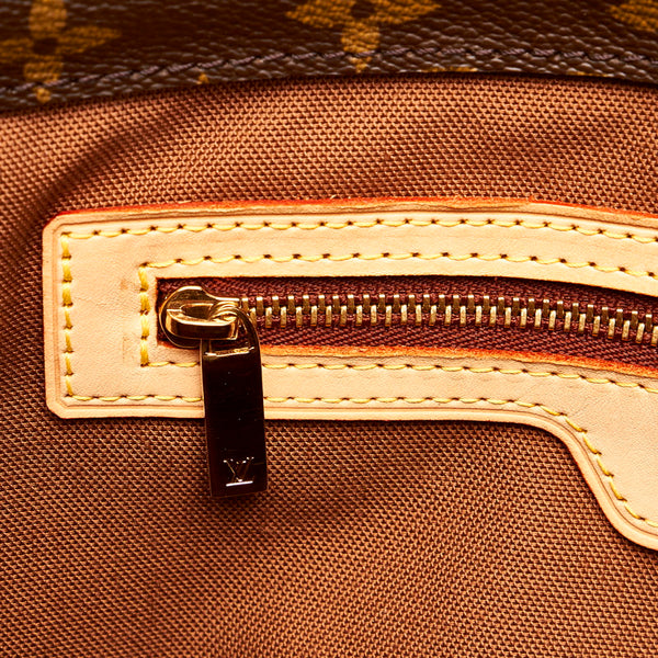 ルイ ヴィトン モノグラム カバピアノ トートバッグ M51148 ブラウン PVC レザー レディース LOUIS VUITTON 【中古】