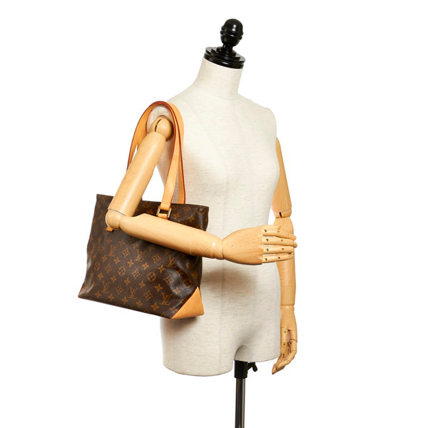 ルイ ヴィトン モノグラム カバピアノ トートバッグ M51148 ブラウン PVC レザー レディース LOUIS VUITTON 【中古】