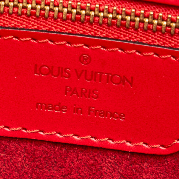 ルイ ヴィトン エピ サンジャックショッピング M52267 レッド レザー トートバッグ レディース LOUIS VUITTON 【中古】