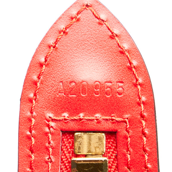 ルイ ヴィトン エピ サンジャックショッピング M52267 レッド レザー トートバッグ レディース LOUIS VUITTON 【中古】