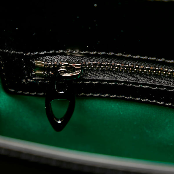 エム シー エム ハンドバッグ ショルダーバッグ 2WAY イエロー ブラック レザー レディース MCM 【中古】