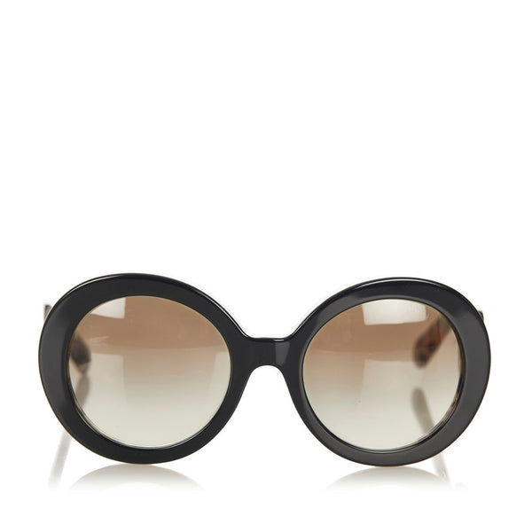 プラダ ブラック プラスチック サングラス レディース PRADA 【中古】