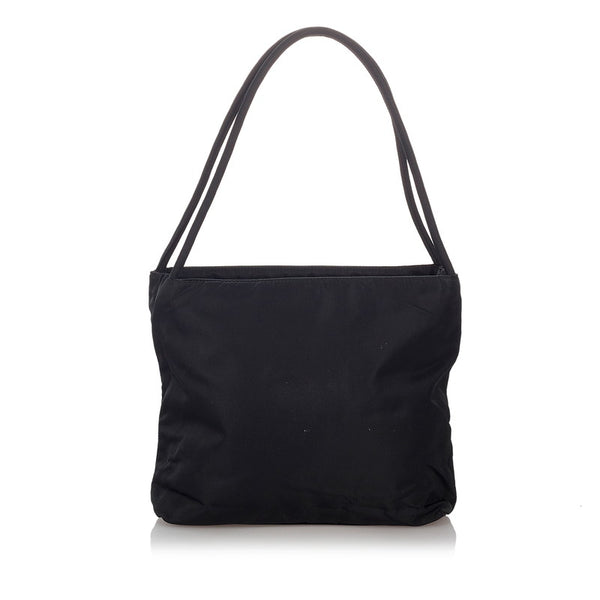 プラダ ポコノ ブラック ナイロン トートバッグ レディース PRADA 【中古】
