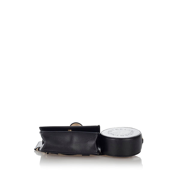 ステラマッカートニー ボディバッグ ブラック レザー レディース Stella McCartney 【中古】