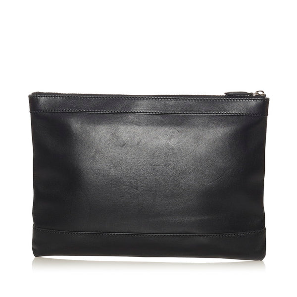 バレンシアガ クラッチバッグ 420407 ブラック レザー レディース BALENCIAGA 【中古】