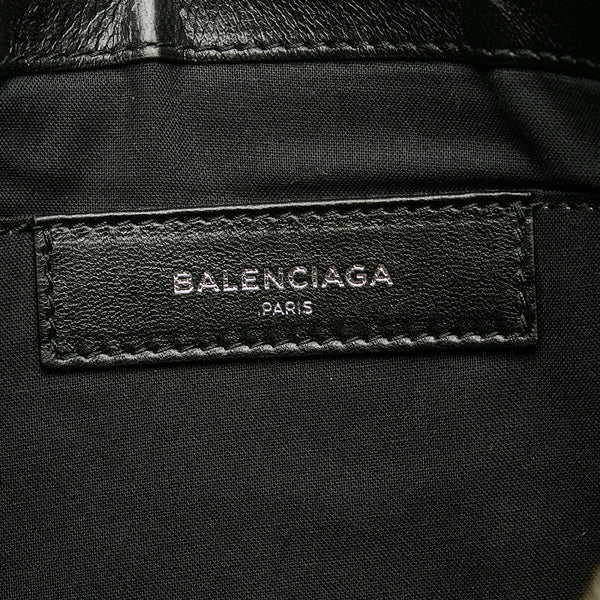 バレンシアガ クラッチバッグ 420407 ブラック レザー レディース BALENCIAGA 【中古】