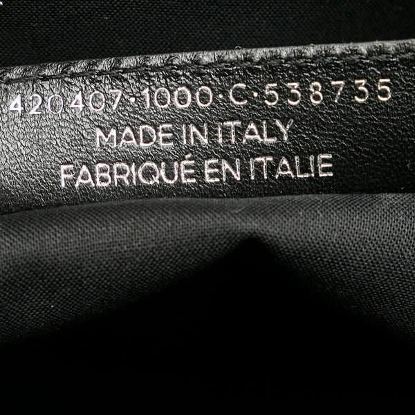 バレンシアガ クラッチバッグ 420407 ブラック レザー レディース BALENCIAGA 【中古】