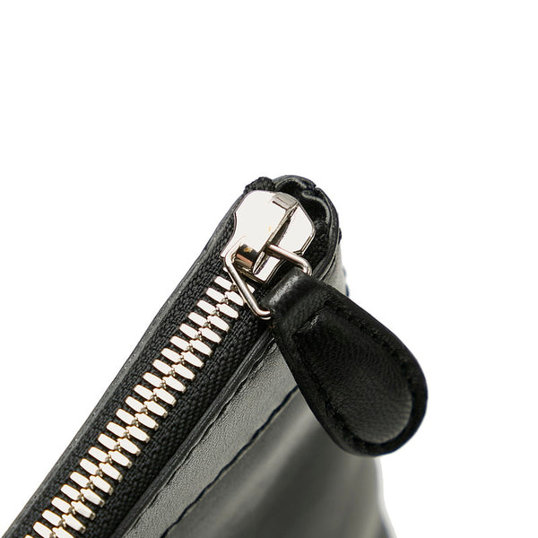 バレンシアガ クラッチバッグ 420407 ブラック レザー レディース BALENCIAGA 【中古】