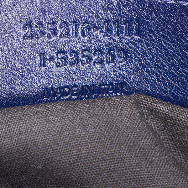 バレンシアガ シティ 235216 ブルー スウェード ハンドバッグ ショルダーバッグ 2WAY レディース BALENCIAGA 【中古】