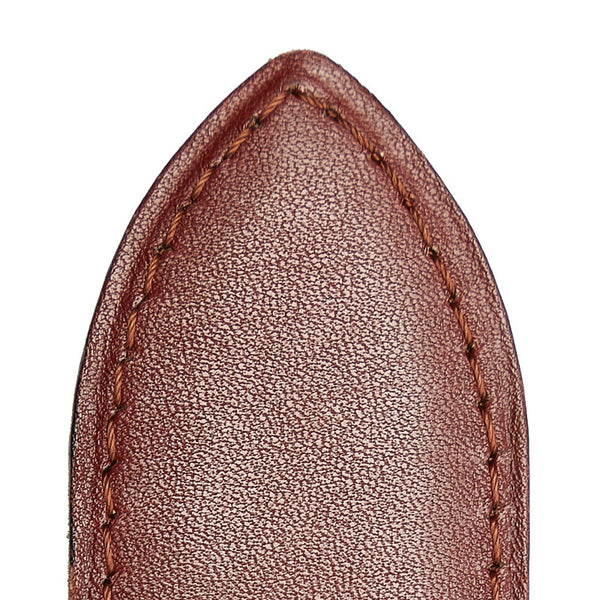 カルティエ ブラウン レザー ベルト レディース CARTIER 【中古】