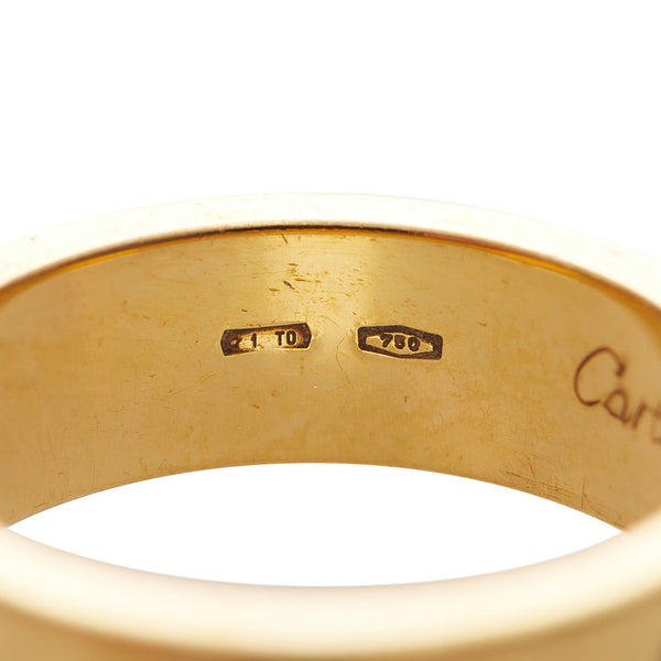 カルティエ K18YG イエローゴールド ラブリング リング 指輪 レディース CARTIER 11号 【中古】