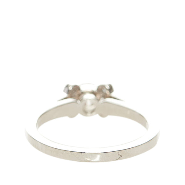 カルティエ Pt950 プラチナ バレリーナ リング 指輪 レディース CARTIER 9号 【中古】