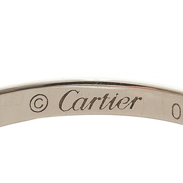 カルティエ Pt950 プラチナ バレリーナ リング 指輪 レディース CARTIER 9号 【中古】