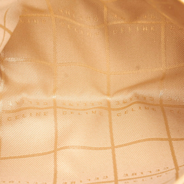 セリーヌ ブラウン レザー 斜め掛け ショルダーバッグ レディース CELINE 【中古】