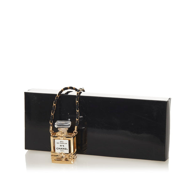 シャネル クリア プラスチック NO.5　香水ネックレス ネックレス レディース CHANEL 【中古】