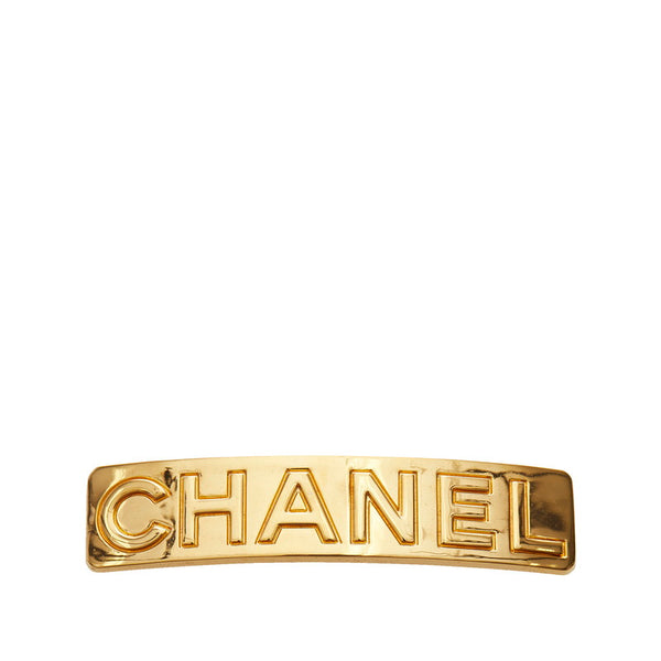 シャネル ゴールド メッキ バレッタ レディース CHANEL 【中古】