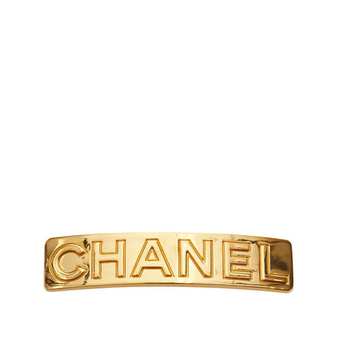 シャネル ゴールド メッキ バレッタ レディース CHANEL 【中古】