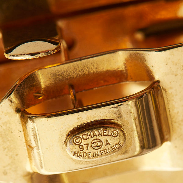 シャネル ゴールド メッキ バレッタ レディース CHANEL 【中古】