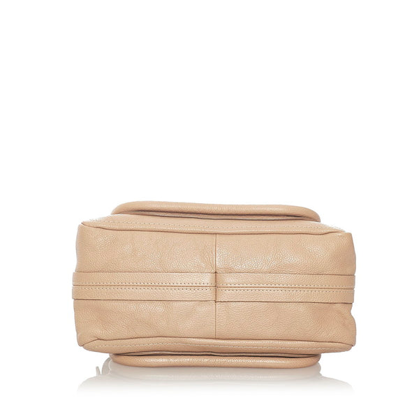 クロエ パラティ ベージュ レザー ハンドバッグ ショルダーバッグ 2WAY  レディース Chloe 【中古】