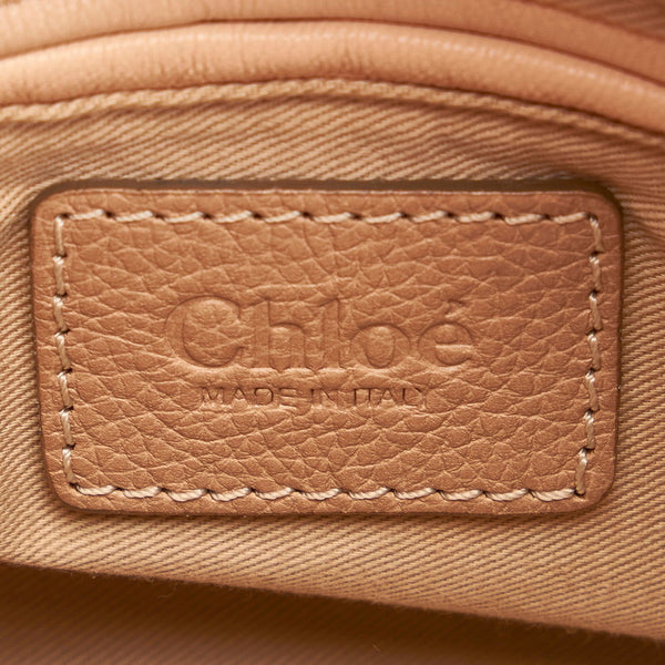 クロエ パラティ ベージュ レザー ハンドバッグ ショルダーバッグ 2WAY  レディース Chloe 【中古】