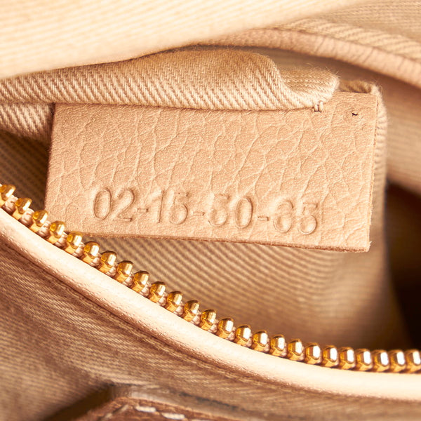 クロエ パラティ ベージュ レザー ハンドバッグ ショルダーバッグ 2WAY  レディース Chloe 【中古】