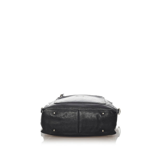 クロエ トートバッグ ブラック レザー メンズ Chloe 【中古】