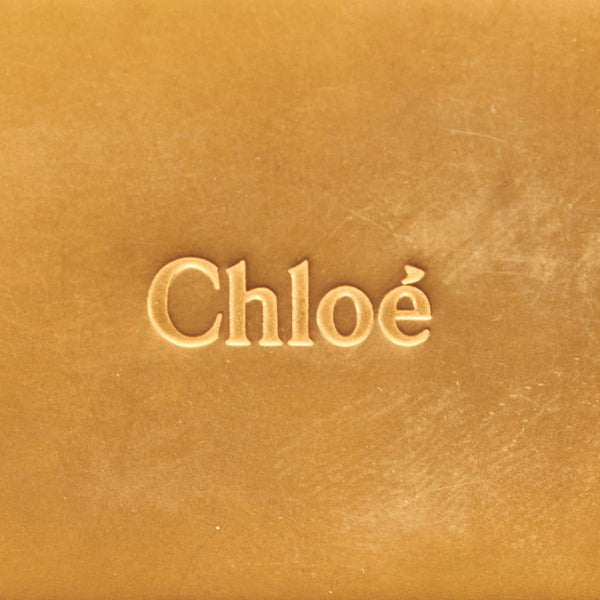 クロエ パディントン ハンドバッグ ホワイト レザー レディース Chloe 【中古】