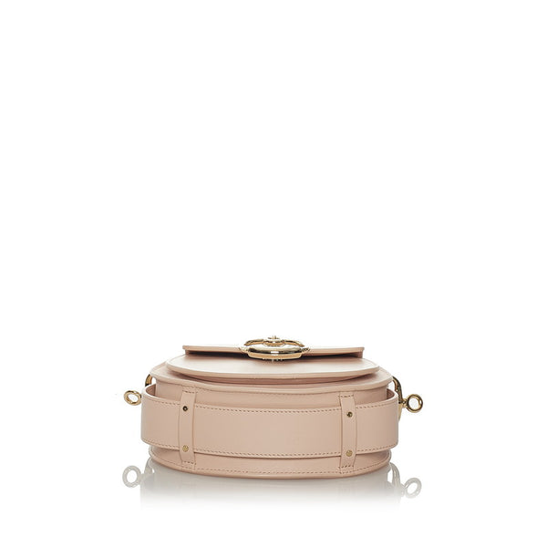 クロエ テス スモール CHC21WS153F27 6J5 ピンク レザー ハンドバッグ ショルダーバッグ2WAY レディース Chloe 【中古】