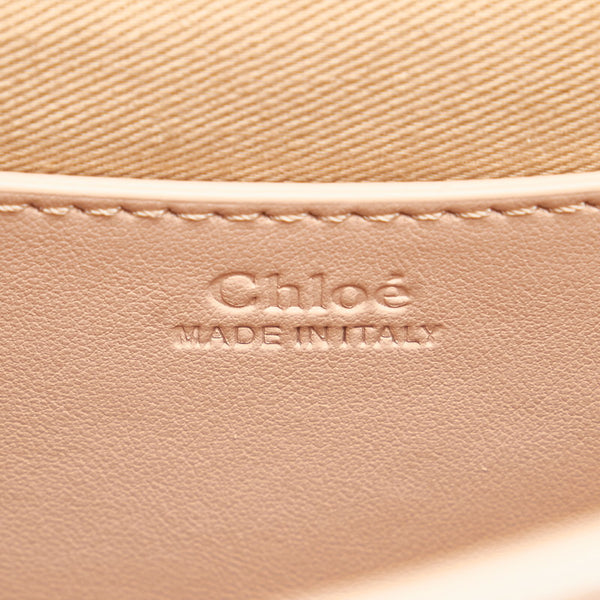 クロエ テス スモール CHC21WS153F27 6J5 ピンク レザー ハンドバッグ ショルダーバッグ2WAY レディース Chloe 【中古】