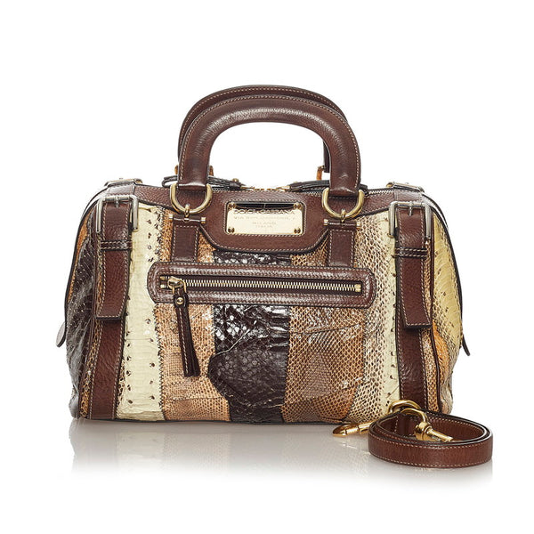 ドルチェアンドガッバーナ マルチ レザー ハンドバッグ ショルダーバッグ 2WAY レディース DOLCE&GABBANA 【中古】