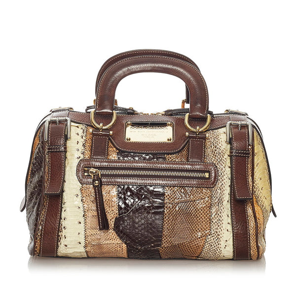 ドルチェアンドガッバーナ マルチ レザー ハンドバッグ ショルダーバッグ 2WAY レディース DOLCE&GABBANA 【中古】