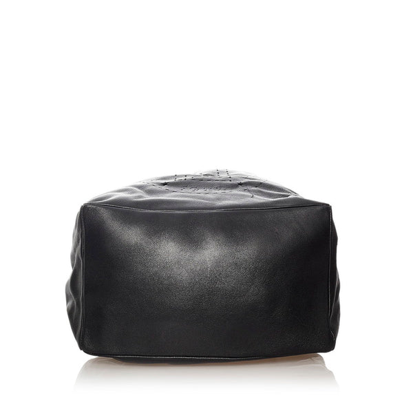 フェンディ 4 14598/2 5 ブラック レザー ハンドバッグ ショルダーバッグ 2WAY レディース FENDI 【中古】
